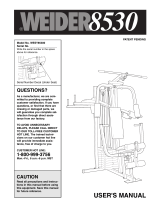 Weider WESY8530 User manual