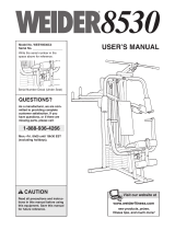 Weider WESY8530C User manual