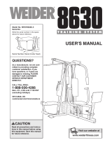 Weider WESY8630C User manual