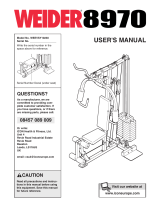 Weider WEEVSY1023 User manual