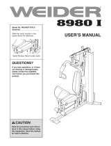 Weider WEANSY1978 User manual