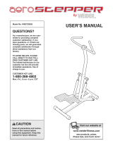 Weider AEROSTEPPER WEST2002 User manual