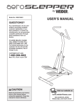 Weider AEROSTEPPER WEST2002 User manual