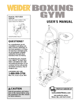 Weider WESY1852 User manual