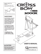 Weider 2000X User manual