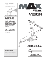 Weider WESY3873 User manual