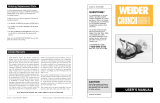 Weider WEMC2006 User manual