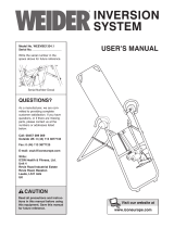 Weider WEEVBE1334 User manual