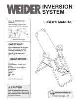 Weider WEEVBE1334 User manual