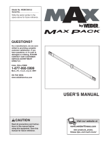Weider WEMC0943 User manual