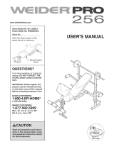 Weider WEBE0939 User manual