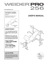 Weider WEBE0939 Owner's manual