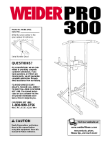 Weider WEBE1301 User manual