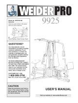 Weider WESY9319 User manual