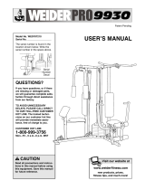 Weider WESY9721 Owner's manual