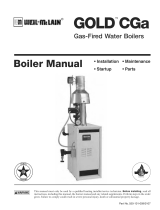 Weil Mclain GOLD CGa-25 User manual