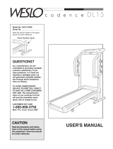 Weslo WLTL24090 User manual