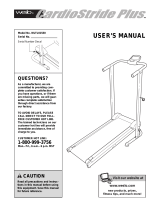 Weslo CardioStride Plus User manual