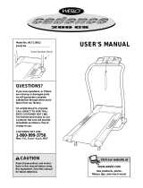 Weslo WCTL19106.0 User manual