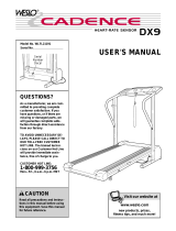 Weslo WLTL21191 User manual