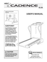 Weslo WLTL22191 User manual