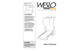 Weslo WLTL27080 User manual