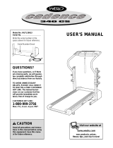 Weslo WLTL29013 User manual