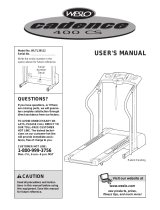 Weslo WLTL39112 User manual