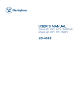 Westinghouse LD-4695 User manual