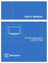 Westinghouse LTV-30w2 User manual