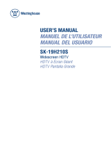 Westinghouse SK-19H210S User manual