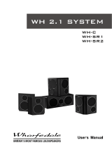 Wharfedale WH-SR2 User manual