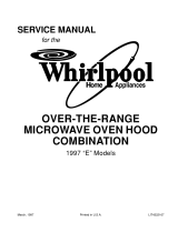 Whirlpool 1997 "E" User manual