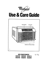 Whirlpool ACQ142 User manual