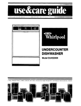 Whirlpool DU4500XM User manual