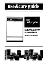 Whirlpool DU4500XR Series User manual