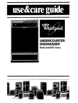 Whirlpool DU9100XT Series User manual