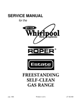 Whirlpool FGS335E Q User manual