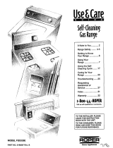 Whirlpool FGS335E User manual