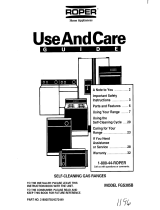 Whirlpool FGS385B User manual