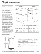 Whirlpool G9RXXFMW User manual