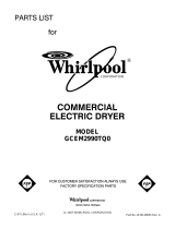 Whirlpool GCEM2990TQ0 User manual
