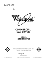 Whirlpool GCGM2991TQ0 User manual