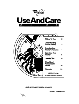 Whirlpool TAWMZOOB User manual