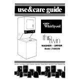 Whirlpool Thin Twin LT4905XM User manual