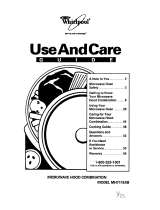 Whirlpool MH7115XB User manual