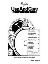 Whirlpool RF310BXY User manual