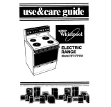 Whirlpool RF317PXW User manual