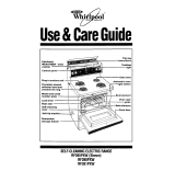 Whirlpool RF390PXW User manual