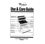 Whirlpool RF396PXV User manual